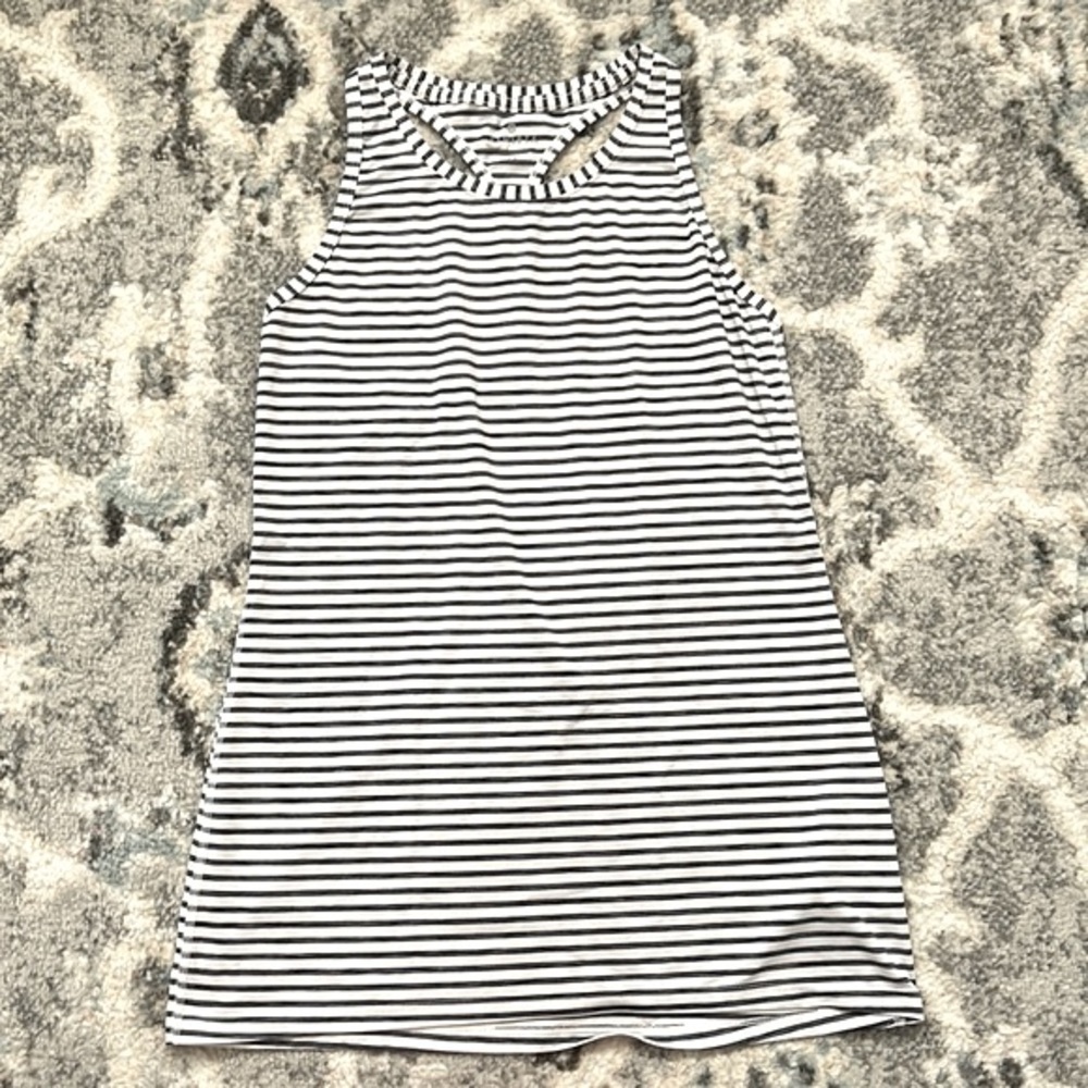 Athleta striped tank top